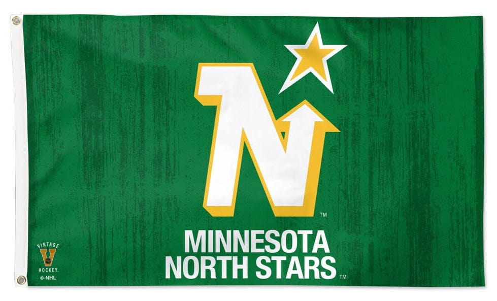 Minnesota North Stars Flag 3x5 Vintage Hockey 41637321 Heartland Flags