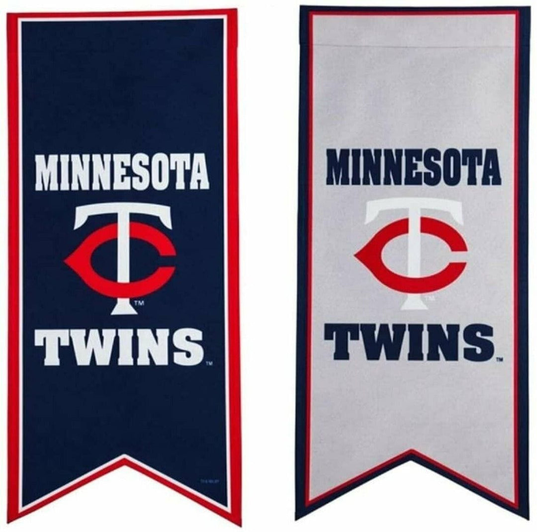 Minnesota Twins Garden Flag 2 Sided Long Pennant 14LB4216XL Heartland Flags
