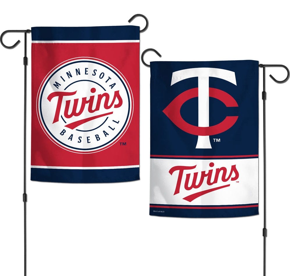 Minnesota Twins Garden Flag 2 Sided New Logo 16284223 Heartland Flags