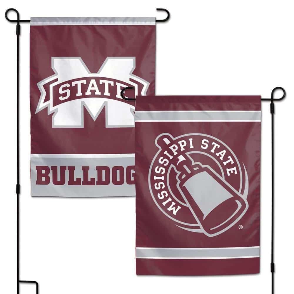 Mississippi State Bulldogs Garden Flag 2 Sided Logo 16490017 Heartland Flags