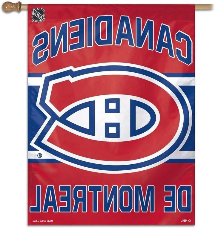 Montreal Canadiens Banner Vertical Hockey Flag 01530014 Heartland Flags