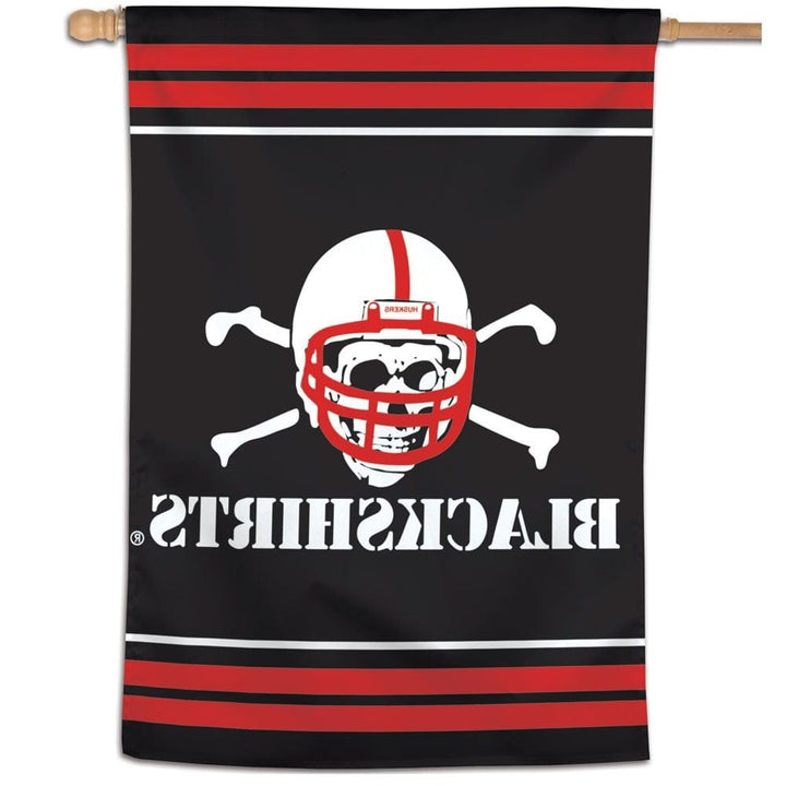 Nebraska Huskers Flag Blackshirts House Banner 72296017 Heartland Flags