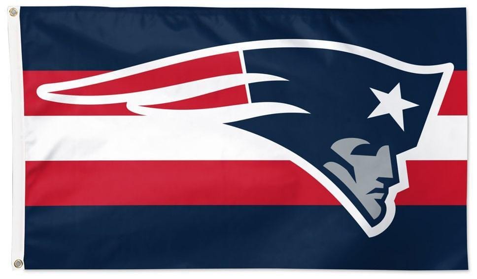 New England Patriots Flag 3x5 Home Stripe 32969221 Heartland Flags