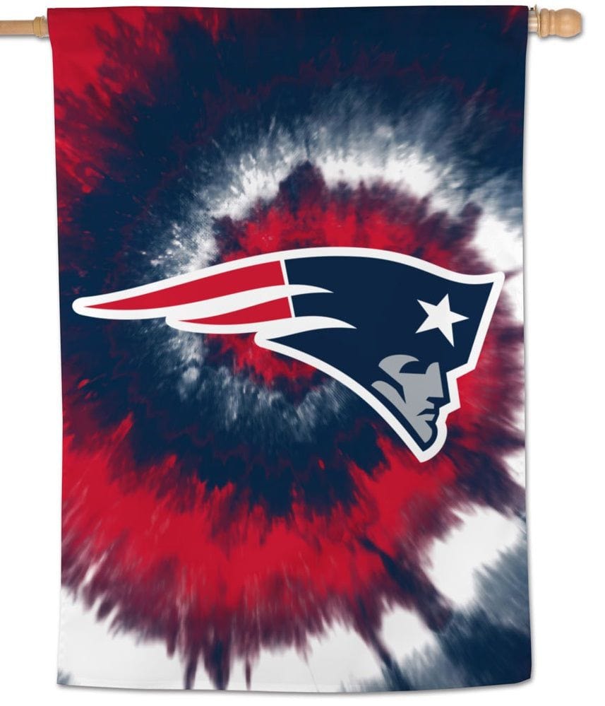 New England Patriots Flag Tie Dye Logo House Banner 36859321 Heartland Flags