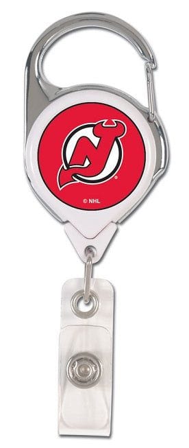 New Jersey Devils Reel 2 Sided Retractable Badge Holder 47530011 Heartland Flags