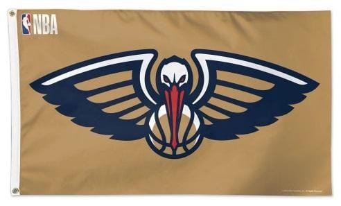 New Orleans Pelicans Flag 3x5 Gold 63412118 Heartland Flags