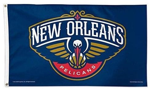 New Orleans Pelicans Flag 3x5 Logo 02399115 Heartland Flags