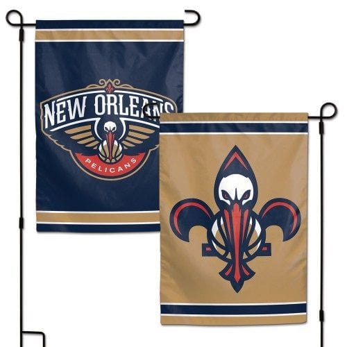 New Orleans Pelicans Garden Flag 2 Sided Logo 66213017 Heartland Flags