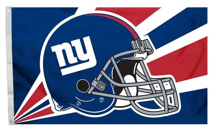 New York Giants Flag 3x5 Helmet 94275 Heartland Flags
