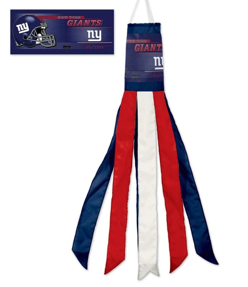 New York Giants Windsock 57 Inches Long 00527321 Heartland Flags
