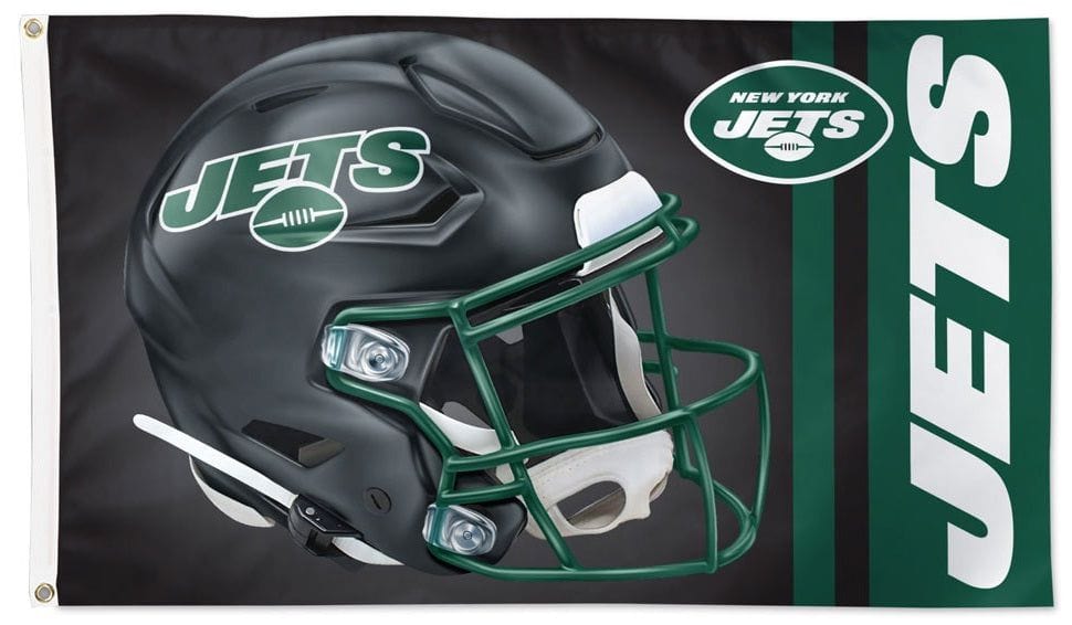 New York Jets Flag 3x5 Alternate Helmet 62544322 Heartland Flags