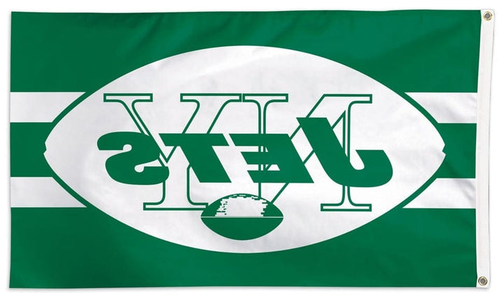 New York Jets Flag 3x5 Vintage Retro Throwback 47242118 Heartland Flags