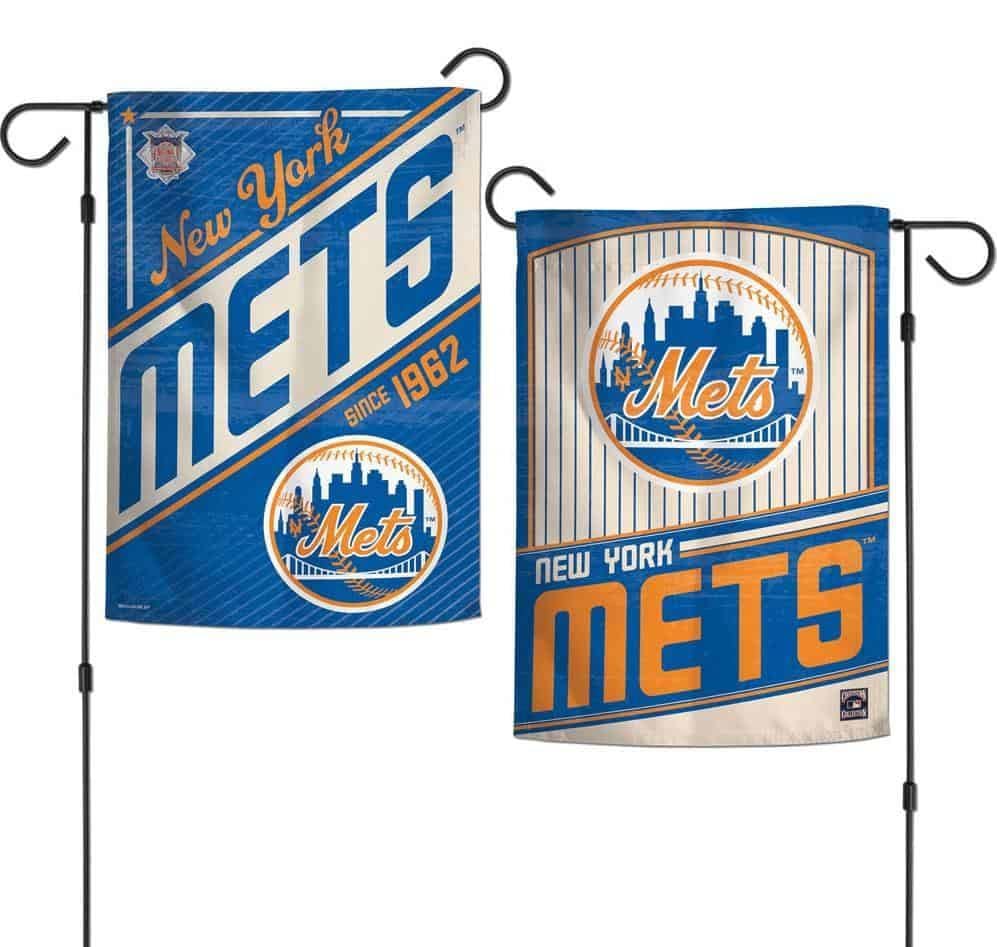 New York Mets Garden Flag 2 Sided Retro Classic Logo 05977319 Heartland Flags