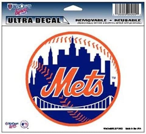 New York Mets Ultra Cling Logo 14424 Heartland Flags