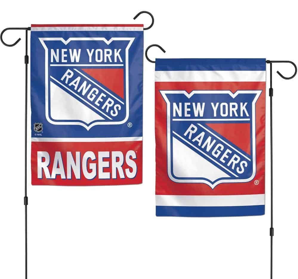 New York Rangers Garden Flag 2 Sided Logo 36238017 Heartland Flags