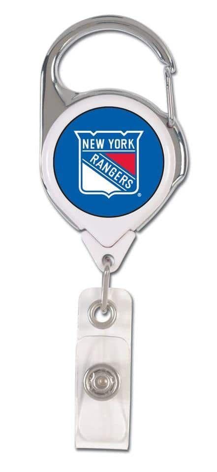 New York Rangers Reel Premium 2 Sided Domed ID Badge Holder 47545011 Heartland Flags