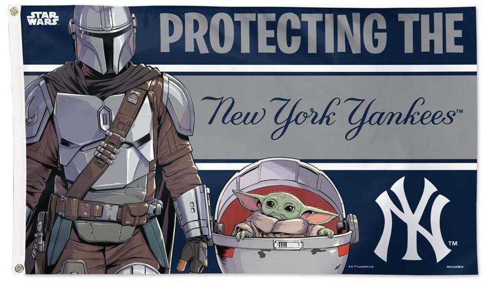 New York Yankees Flag 3x5 Protecting The Yankees Star Wars 26034321 Heartland Flags