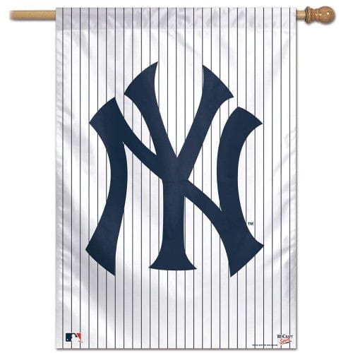 New York Yankees Flag Pinstripe House Banner NY 21369017 Heartland Flags
