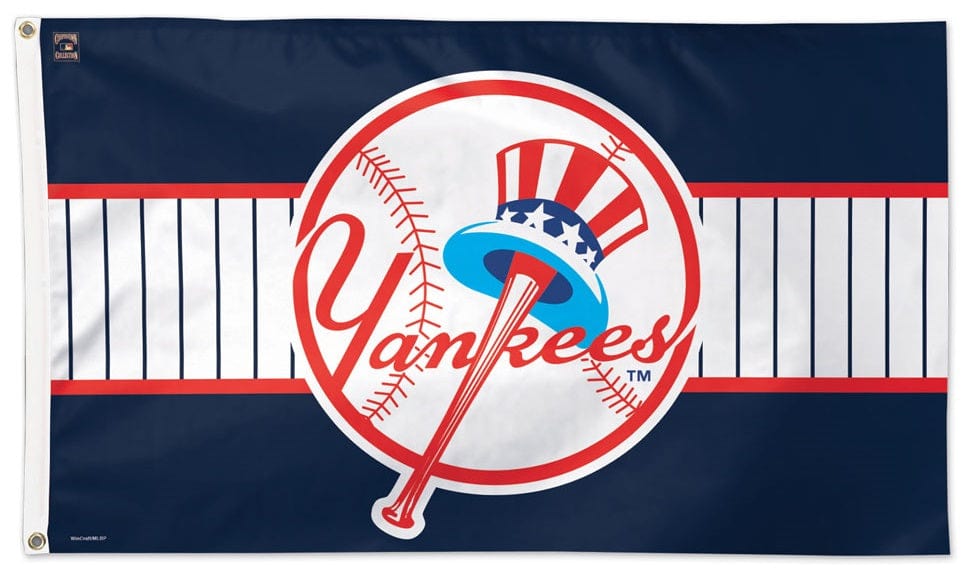 New York Yankees Tophat Flag 3x5 Vintage Retro 04410419 Heartland Flags