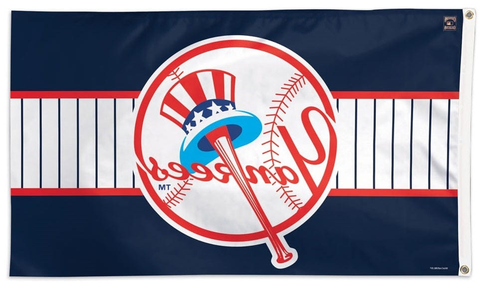 New York Yankees Tophat Flag 3x5 Vintage Retro 04410419 Heartland Flags