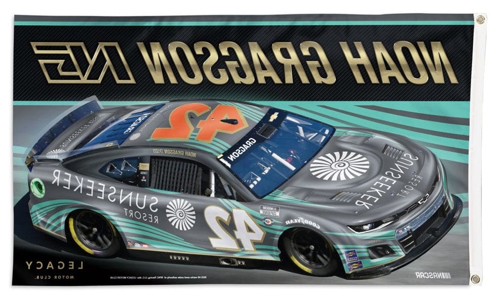 Noah Gragson Flag 3x5 Sunseeker Resort Race Car 2023 67902323 Heartland Flags