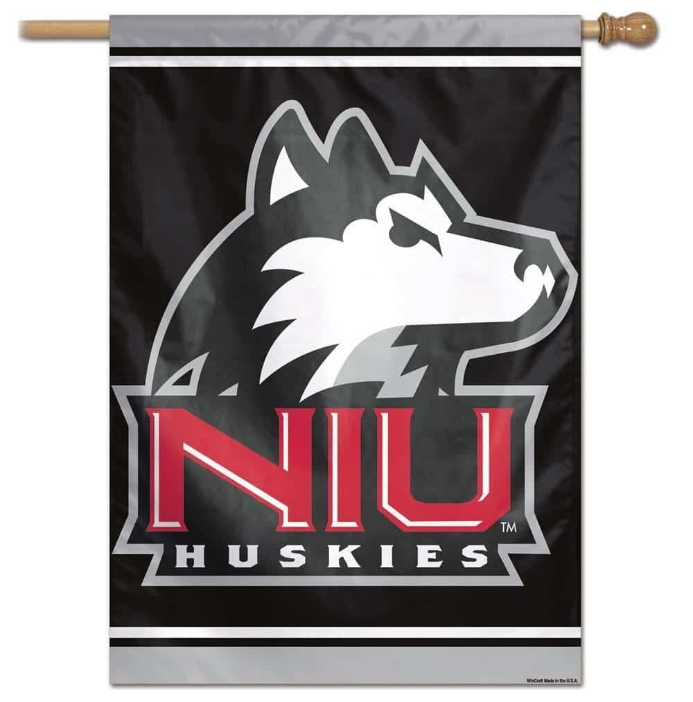 Northern Illinois Huskies Flag NIU House Banner 81830017 Heartland Flags