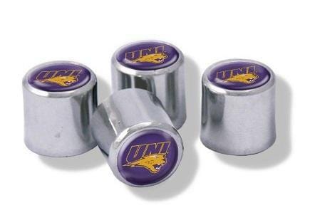 Northern Iowa Panthers Tire Valve Stem Caps 4-Pack UNI S89278 Heartland Flags