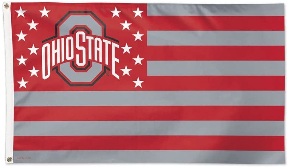Ohio State Buckeyes Flag 3x5 Americana Stars Stripes 13107115 Heartland Flags