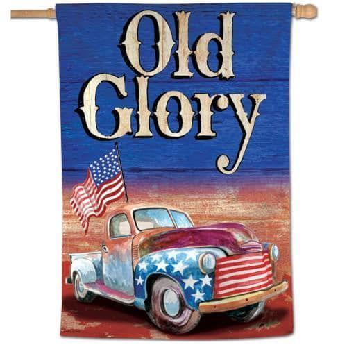 Old Glory Patriotic Pickup Truck Banner Flag 20049518 Heartland Flags