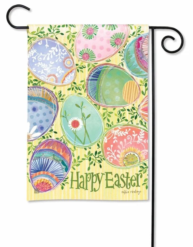 Painted Easter Eggs Garden Flag Decorative 33233 Heartland Flags