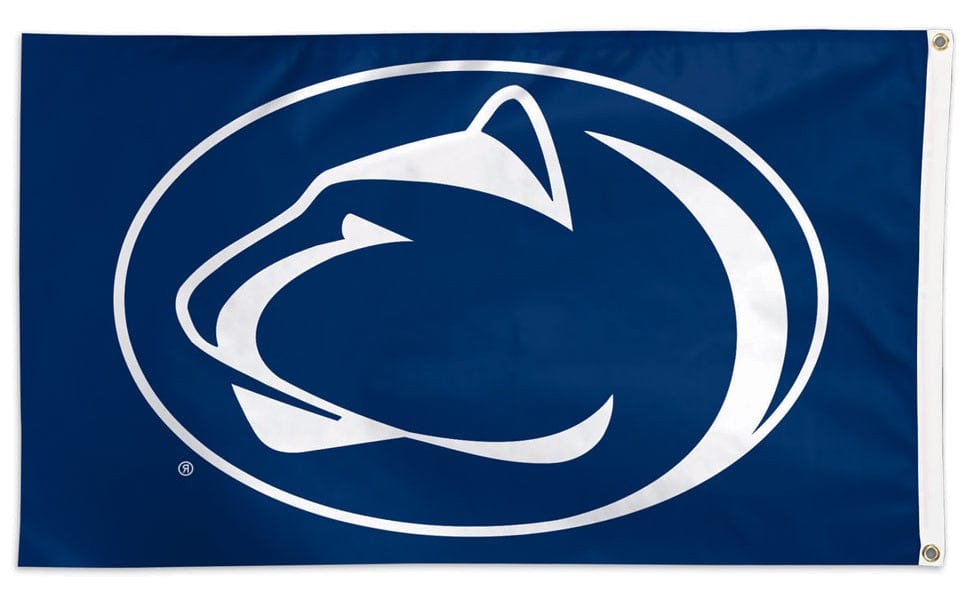 Penn State Flag 3x5 Logo Blue 02295115 Heartland Flags