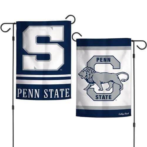 Penn State Garden Flag 2 Sided Nittany Lions Vintage Classic Logo 21656218 Heartland Flags