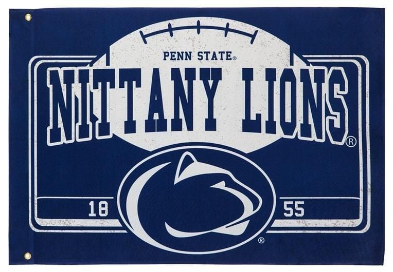Penn State Nittany Lions Flag 2 Sided Football Logo 17L922 Heartland Flags