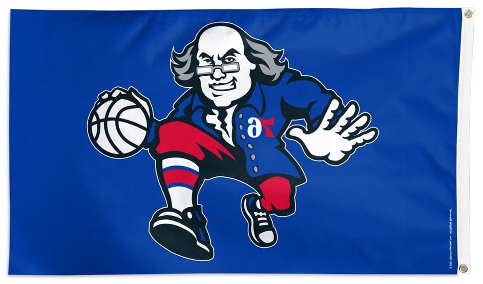 Philadelphia 76ers Flag 3x5 Alternate Logo 39862321 Heartland Flags