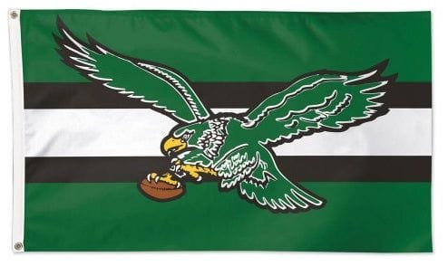 Philadelphia Eagles Flag 3x5 Classic Logo Striped 28571018 Heartland Flags