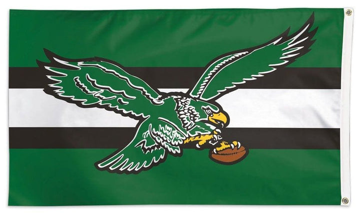 Philadelphia Eagles Flag 3x5 Classic Logo Striped 28571018 Heartland Flags