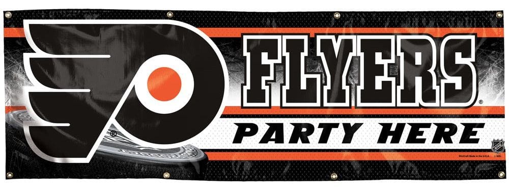 Philadelphia Flyers Banner Large Vinyl Sign 39662071 Heartland Flags