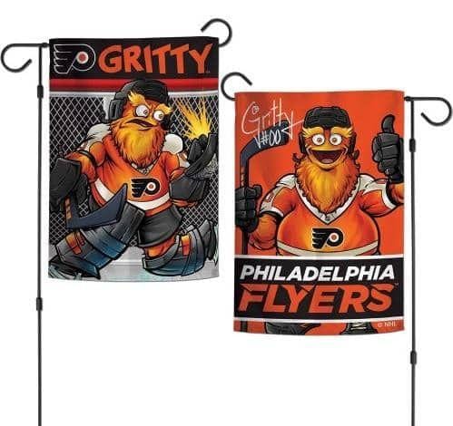 Philadelphia Flyers Garden Flag 2 Sided Gritty Mascot 13995320 Heartland Flags
