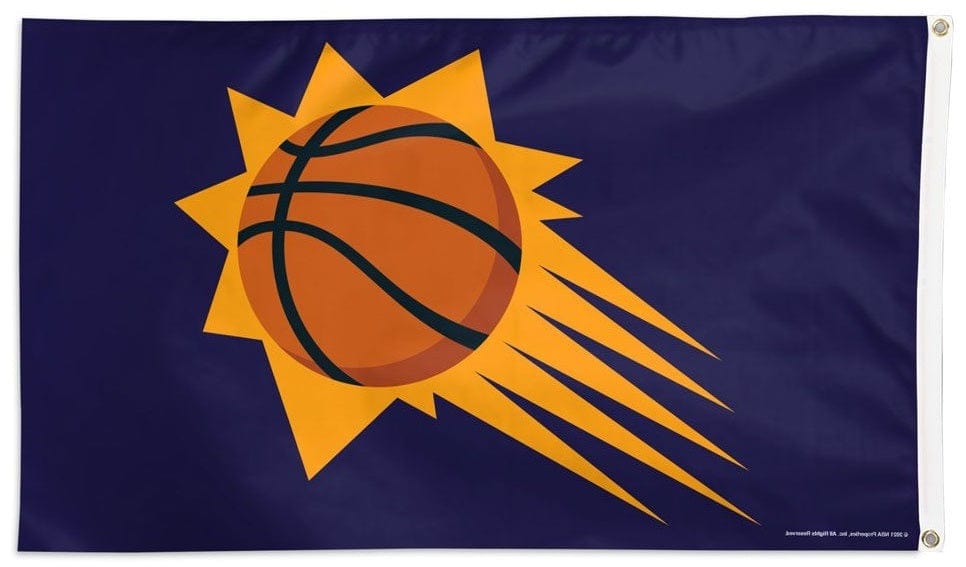 Phoenix Suns Flag 3x5 Purple Logo NBA | Heartland Flags