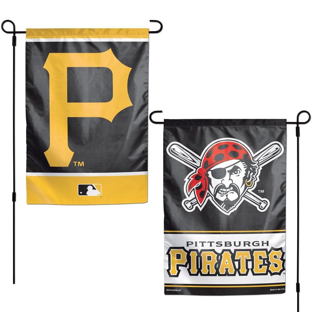 Pittsburgh Pirates Garden Flag 2 Sided Logo 16195117 Heartland Flags