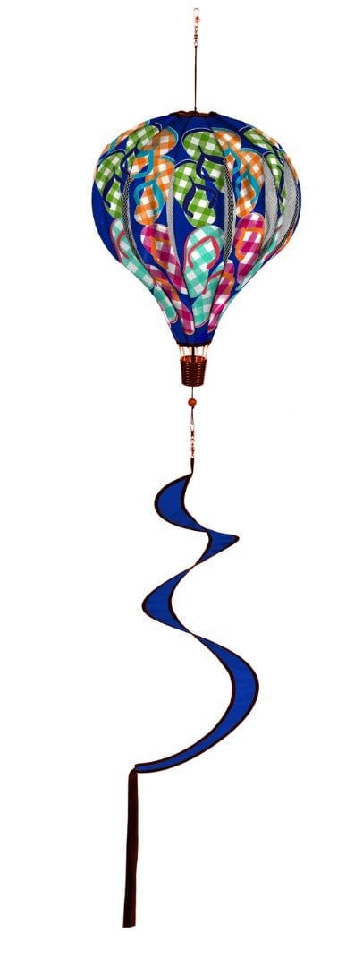 Plaid Flip Flops Balloon Spinner Twisting Tail 45B354 Heartland Flags