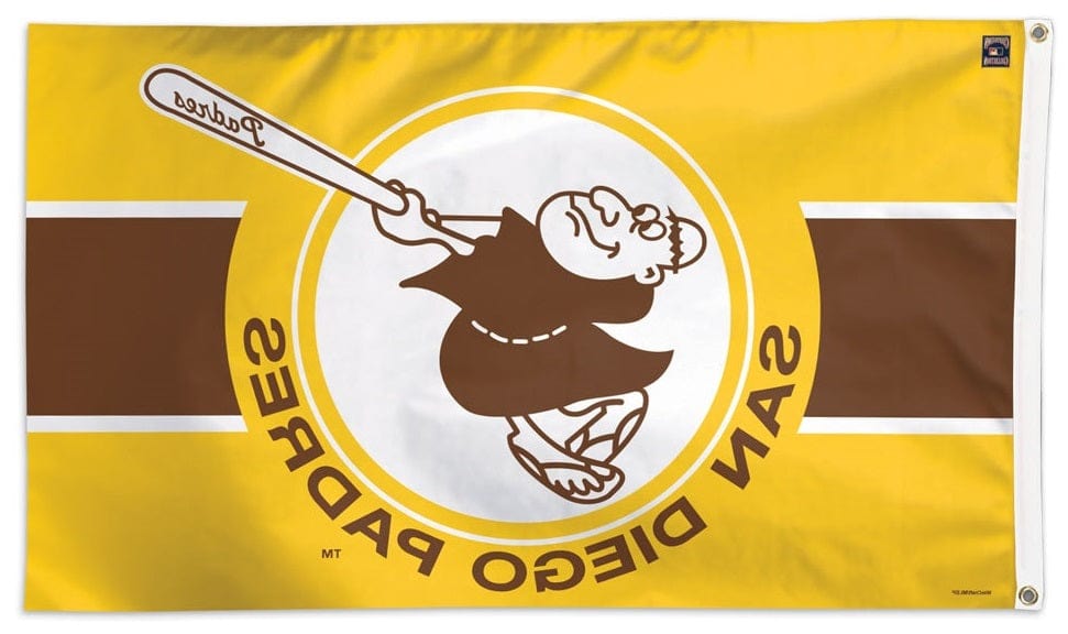 San Diego Padres Flag 3x5 Retro Throwback Cooperstown 04420319 Heartland Flags