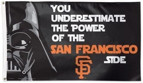 San Francisco Giants Flag 3x5 Star Wars Darth Vader 19632215 Heartland Flags