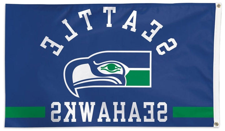 Seattle Seahawks Flag 3x5 Classic Logo 29233221 Heartland Flags
