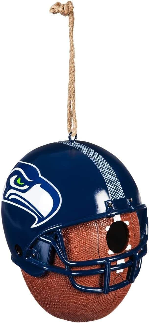 Seattle Seahawks Helmet Football Hanging Birdhouse 2BH3827TB Heartland Flags