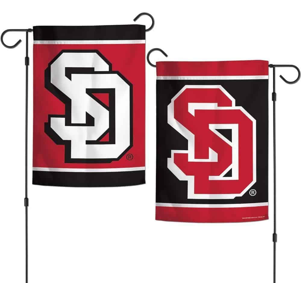 South Dakota Garden Flag 2 Sided SD Logo Coyotes 48293119 Heartland Flags