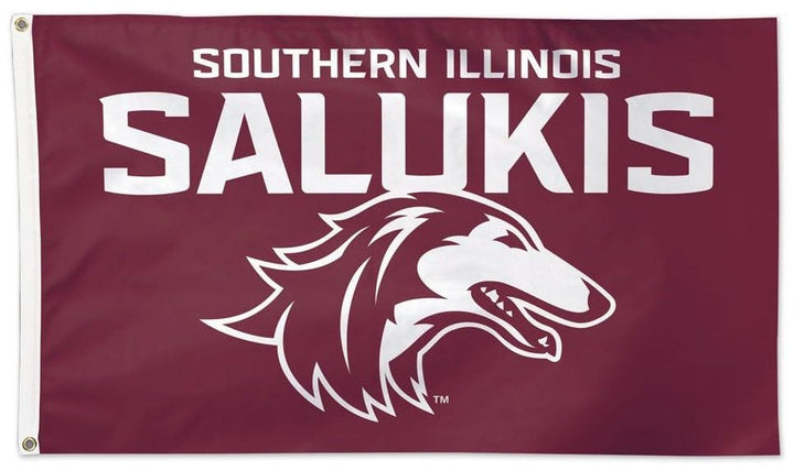 Southern Illinois Salukis Flag 3x5 New Logo 02321119 Heartland Flags