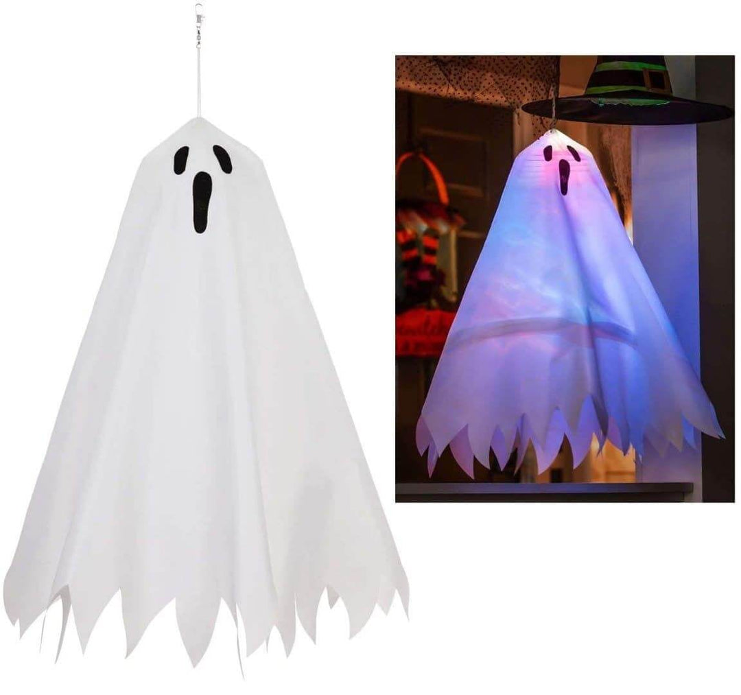 Spooky Ghost 3D Chasing Lights Hanging Decoration Windsock 401116CL Heartland Flags