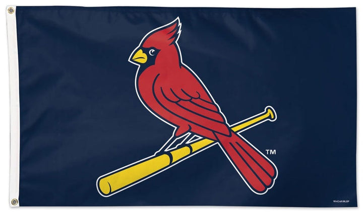 St Louis Cardinals Flag 3x5 Logo Blue 26718117 Heartland Flags
