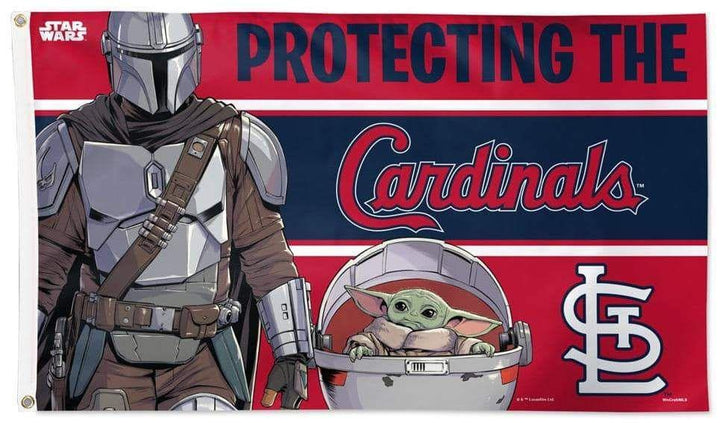 St Louis Cardinals Flag 3x5 Protecting The Cardinals Star Wars 27818321 Heartland Flags